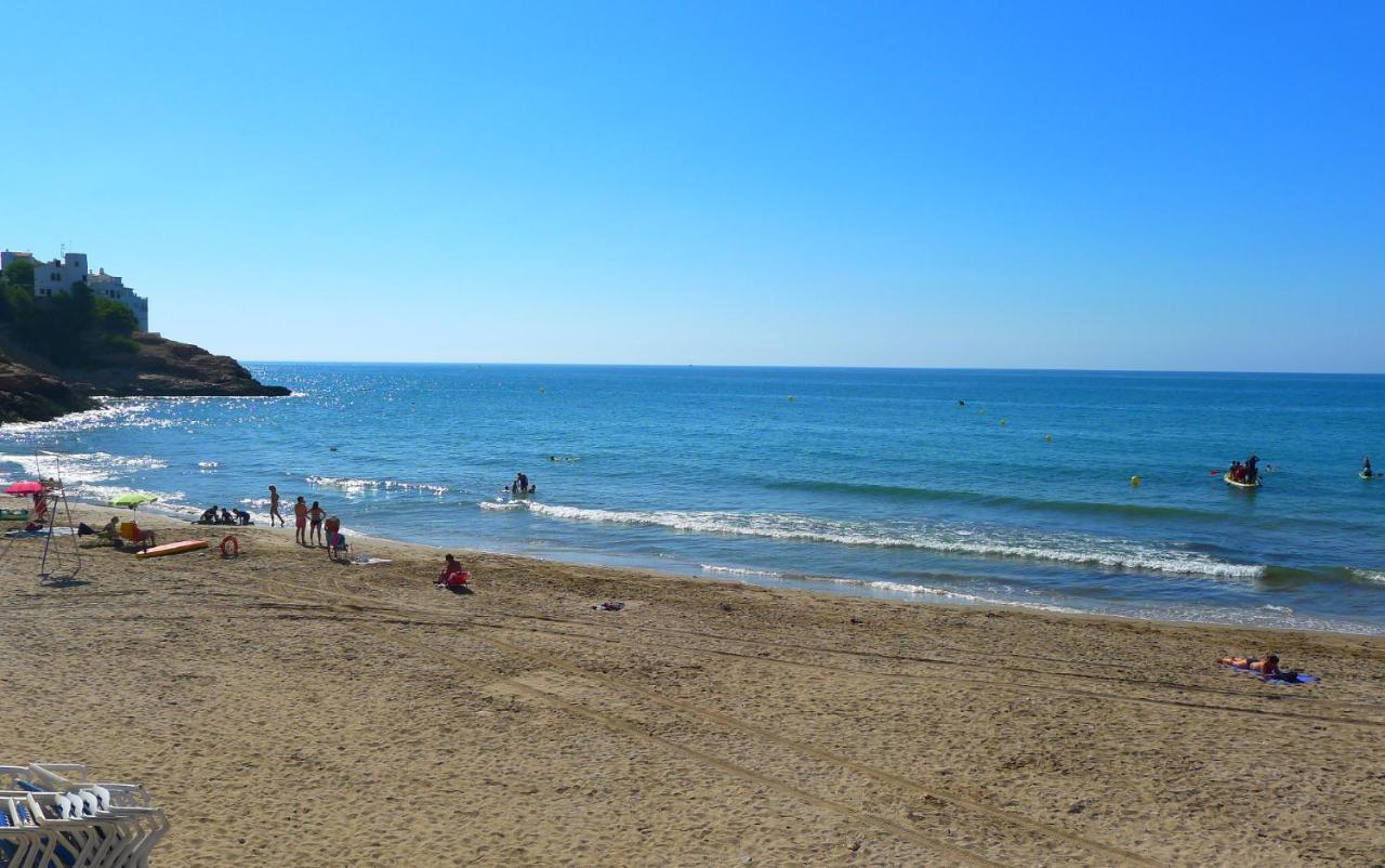 La Marina Seaview Penthouse Apartment Sitges Bagian luar foto