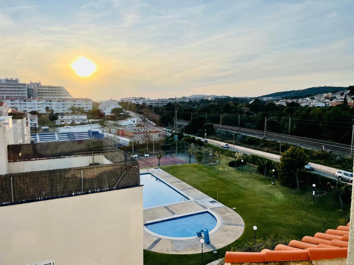 La Marina Seaview Penthouse Apartment Sitges Bagian luar foto