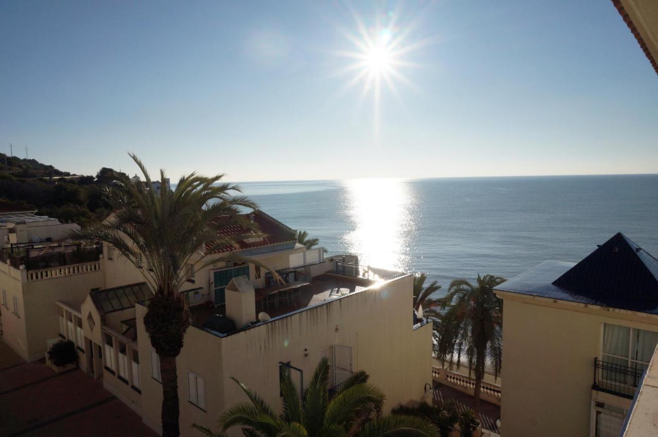 La Marina Seaview Penthouse Apartment Sitges Bagian luar foto